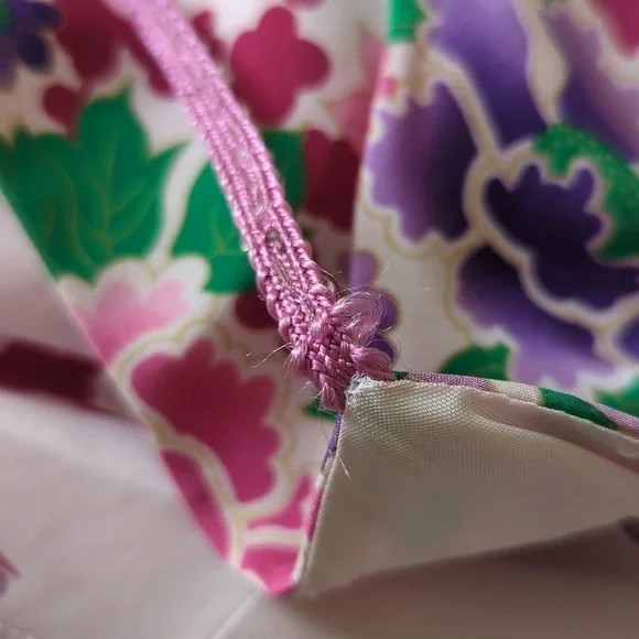 Nanette Lepore Petites Asian Floral Print Pink Silk Dress - Picture 10 of 11